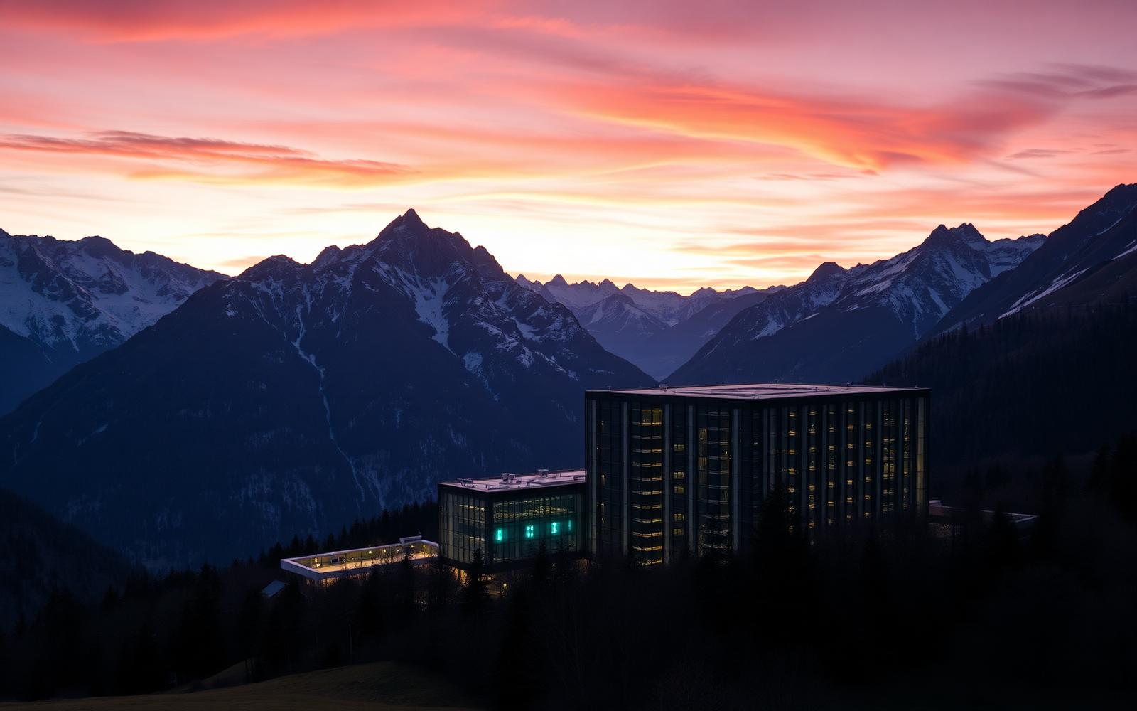 Datacenter nos Alpes Suíços